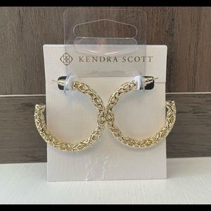 Kendra Scott Maggie Hoop Earrings